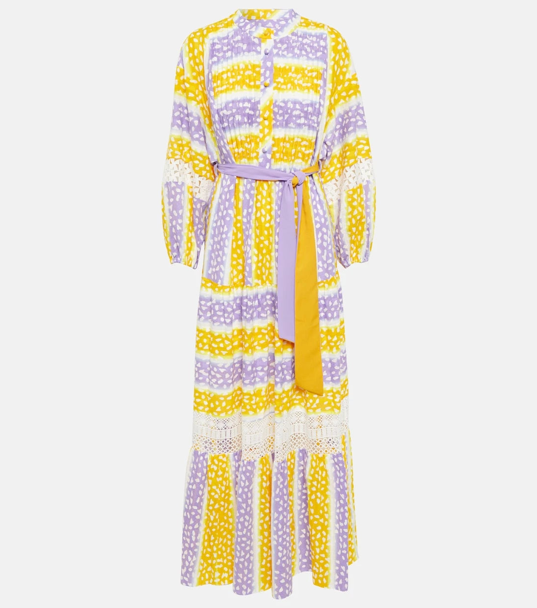 Diane von Furstenberg - Embroidered cotton maxi dress