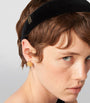 Black Velvet Logo Headband