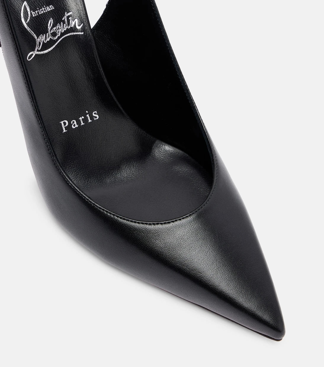 Christian Louboutin - Condora 85 leather slingback pumps