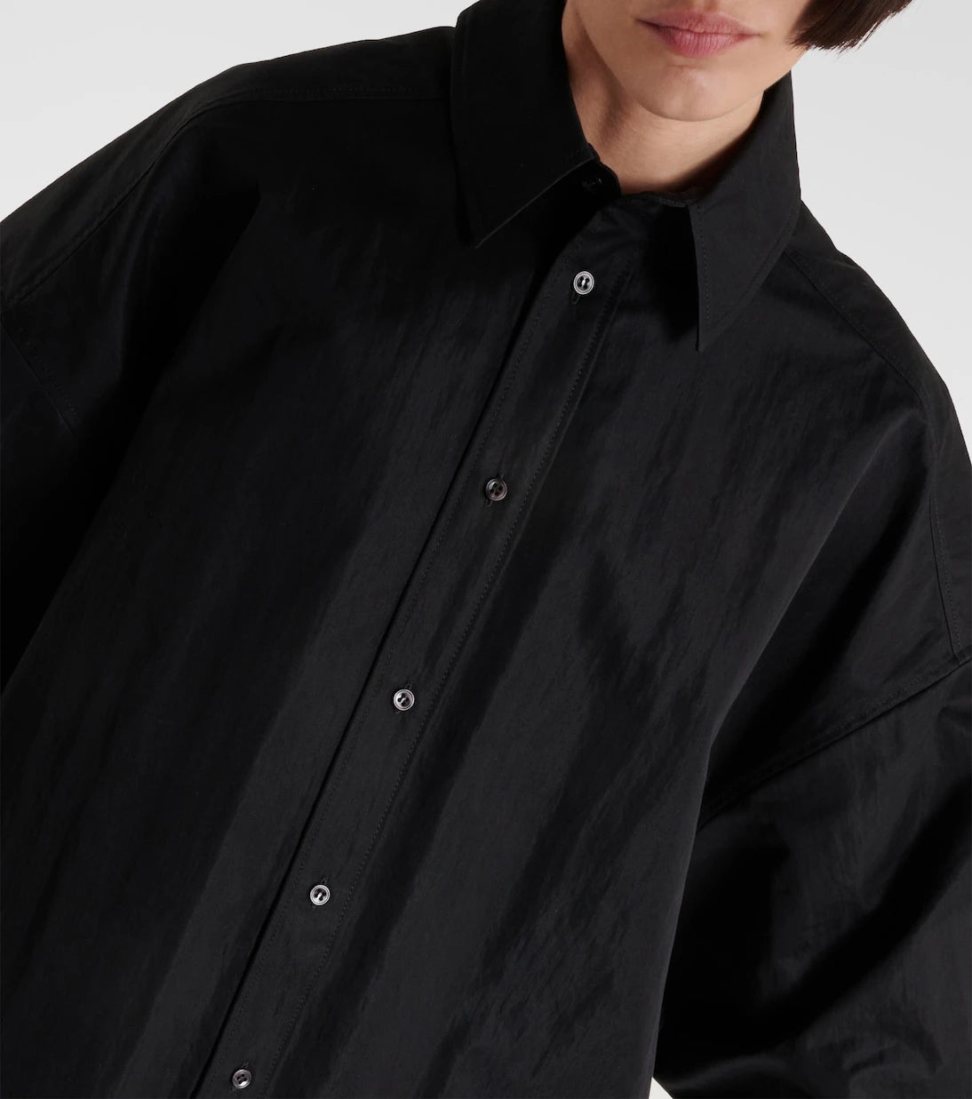 Wardrobe.NYC - Oversized cotton-blend drill shirt
