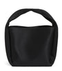 Toteme Black Petite Satin Bucket Bag