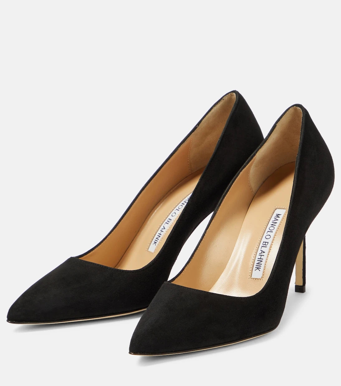 Manolo Blahnik - BB 90 suede pumps