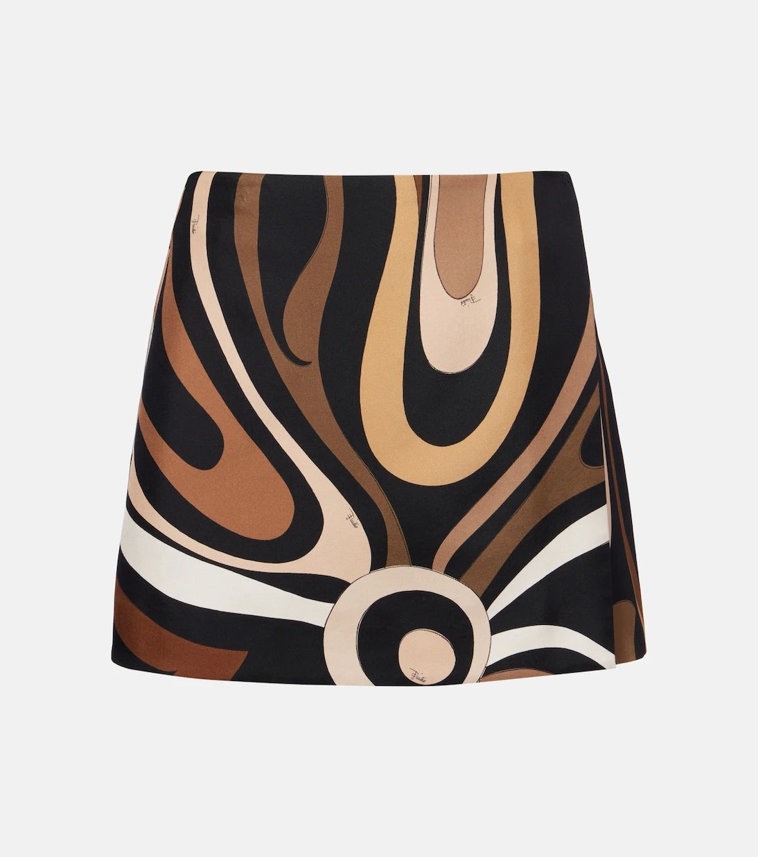 Pucci - Marmo silk satin miniskirt