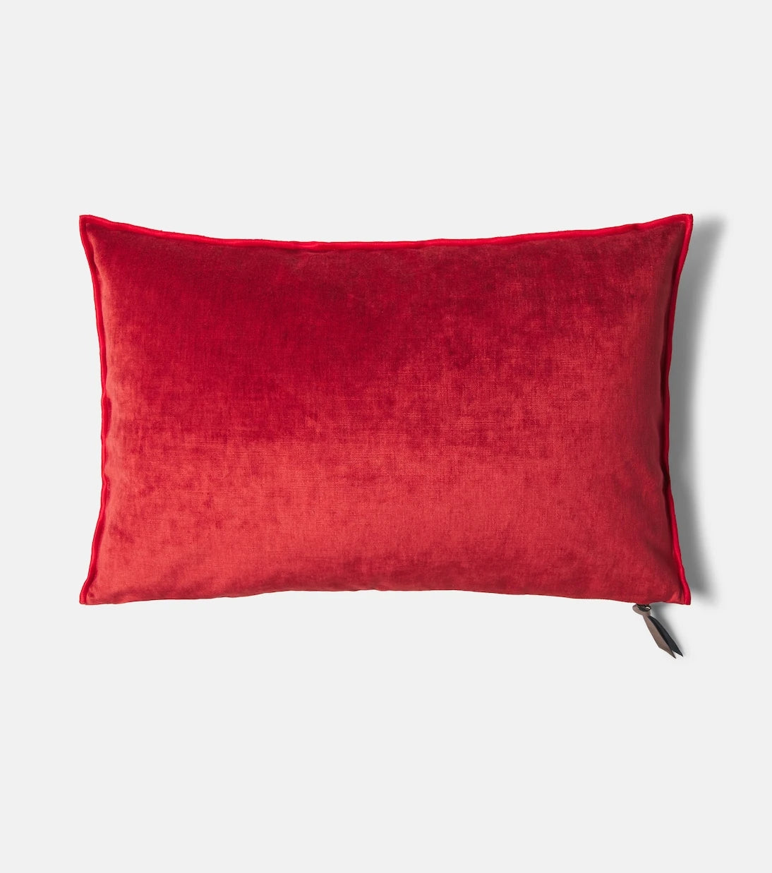 Maison de Vacances - Leather-trimmed cushion