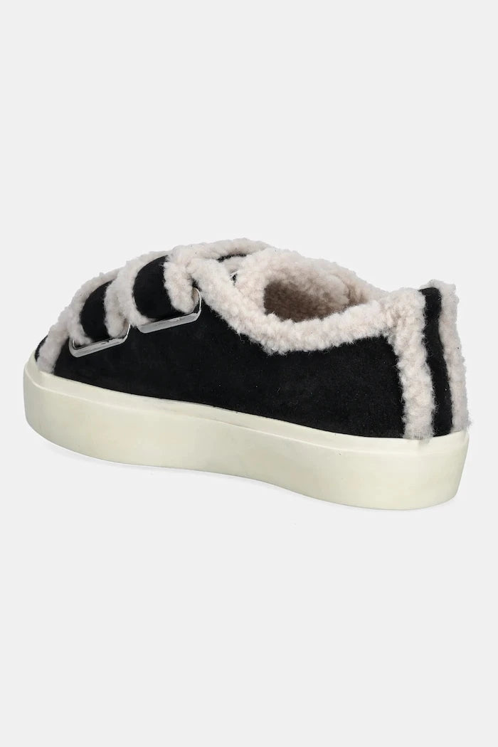 Велурени маратонки Inuikii Shearling Low Velcro