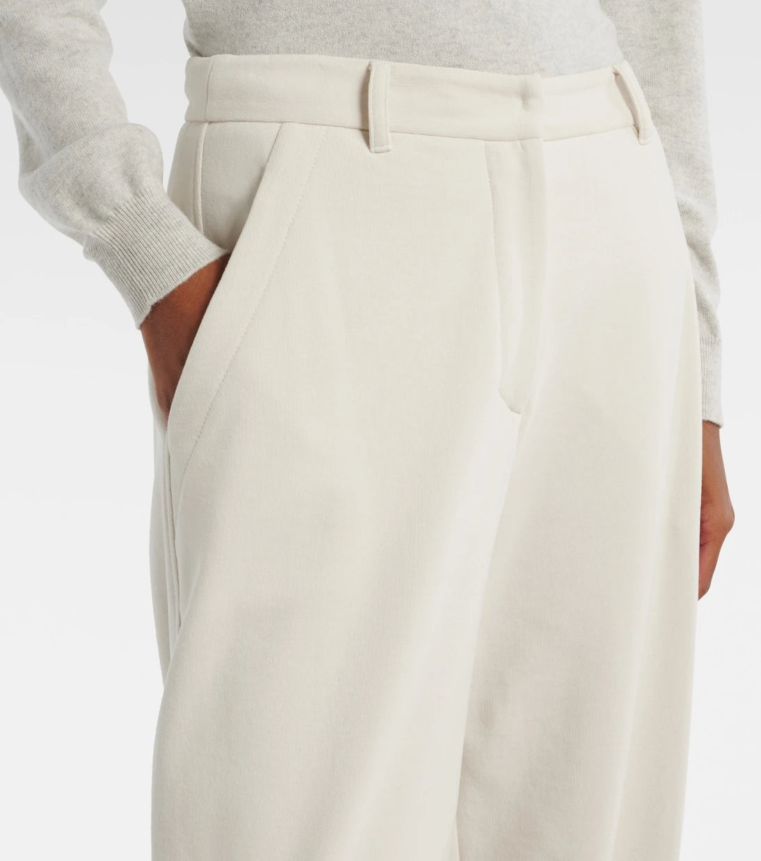 Brunello Cucinelli - Cotton jersey sweatpants