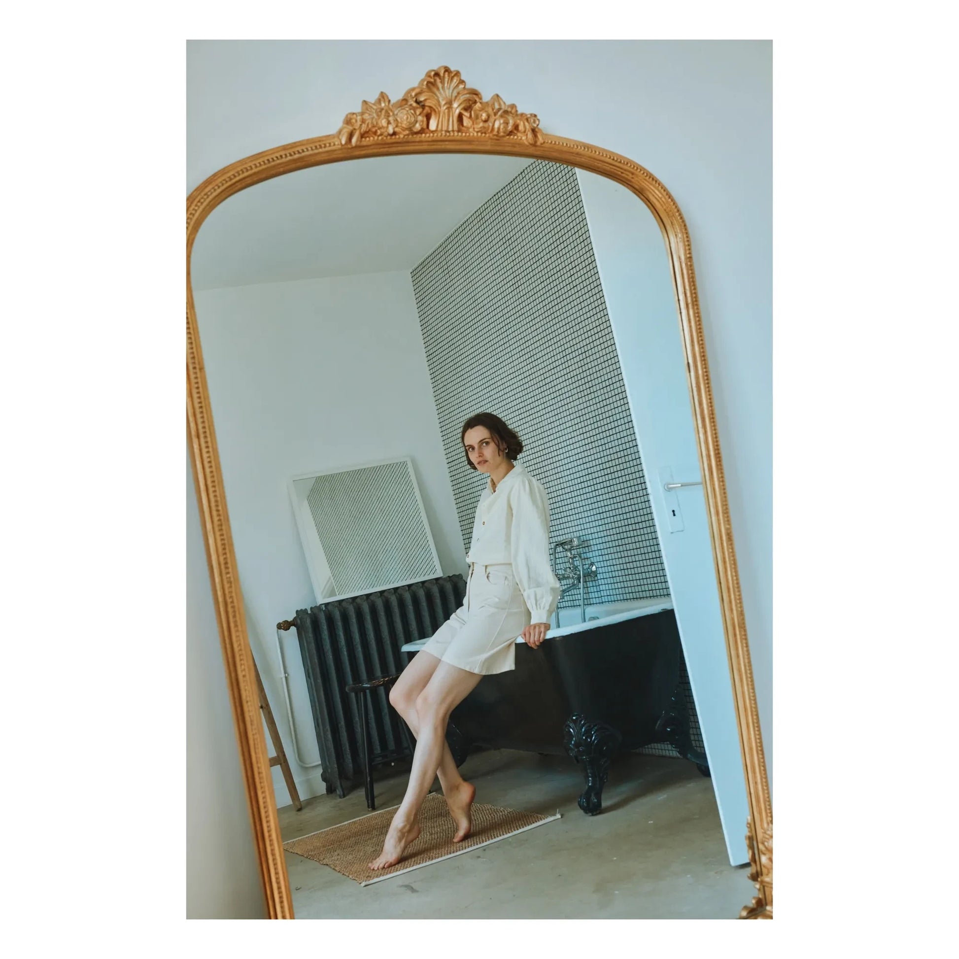 Poudre Organic - Short Vetivier | Ecru