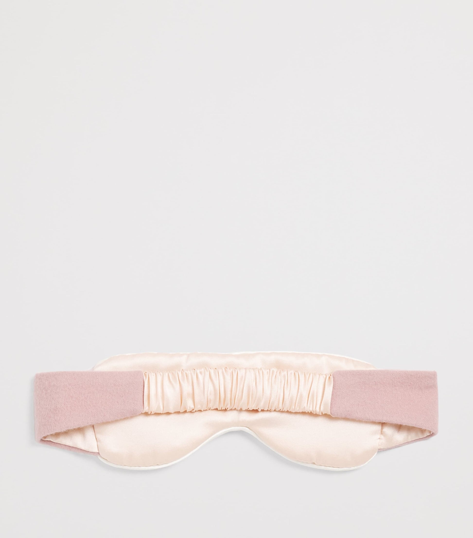 Pink Cashmere-Silk Eye Mask
