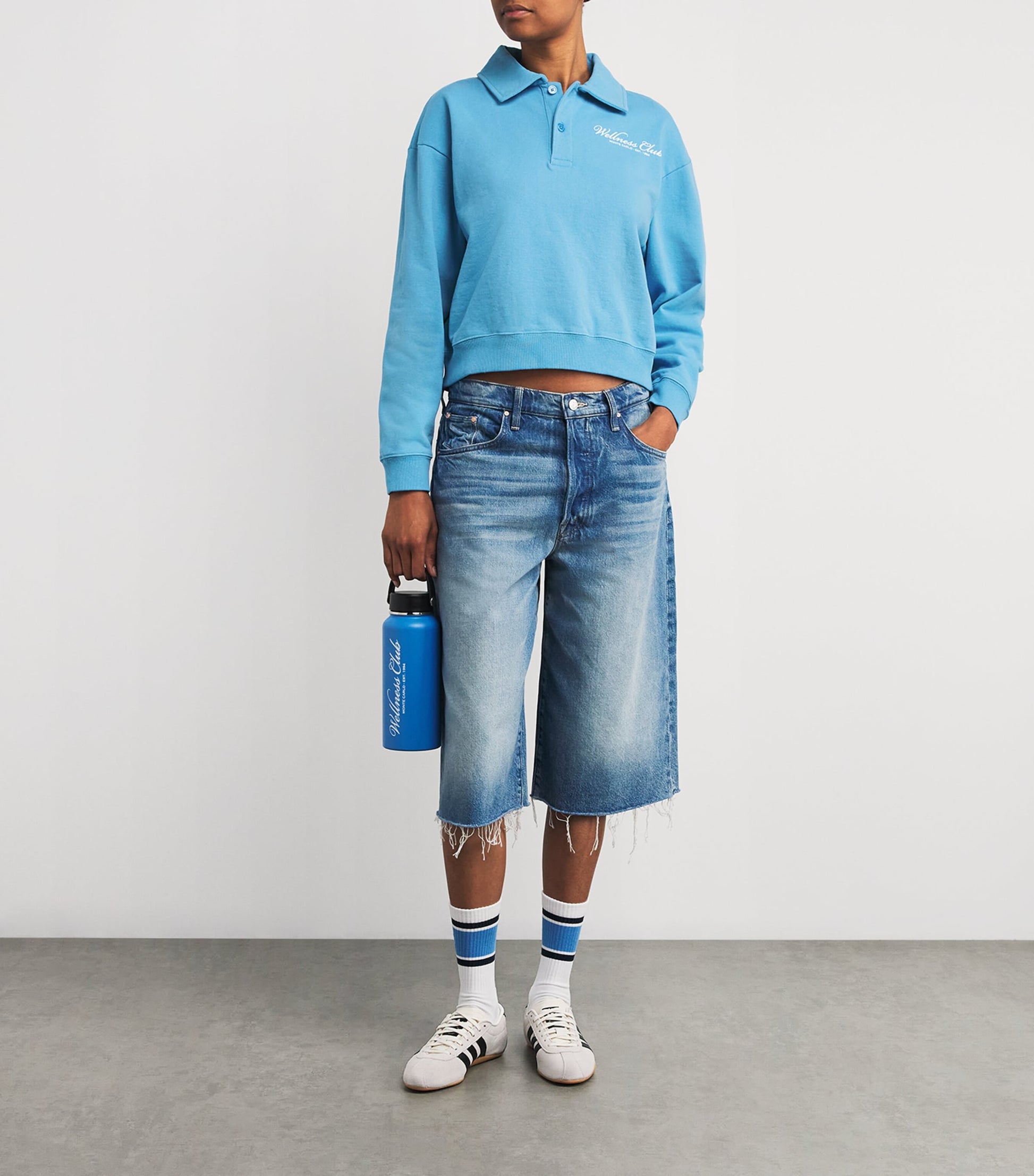 Cotton Wellness Club Polo Shirt JUNIPER