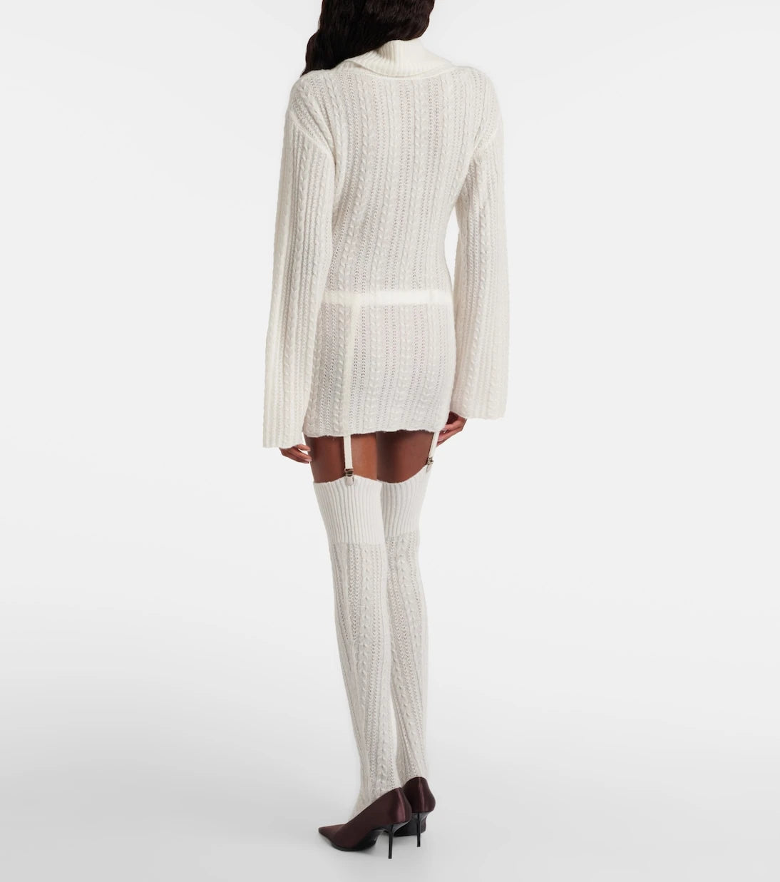 Aya Muse - Wool-blend minidress