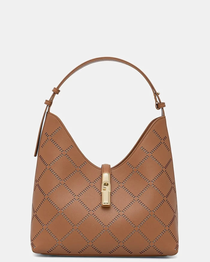 Furla kadın deri hobo çanta Goccia M Hobo