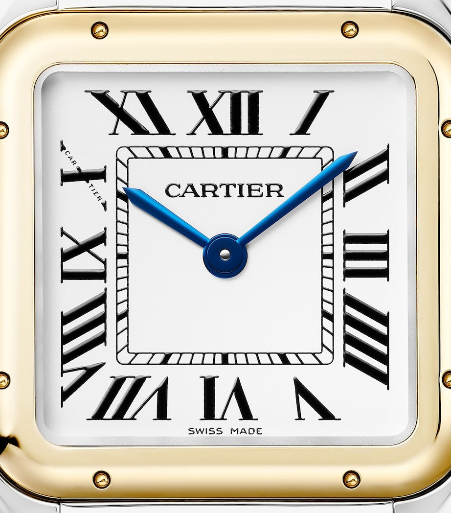 Medium Yellow Gold and Stainless Steel Panthère de Cartier Watch 27mm