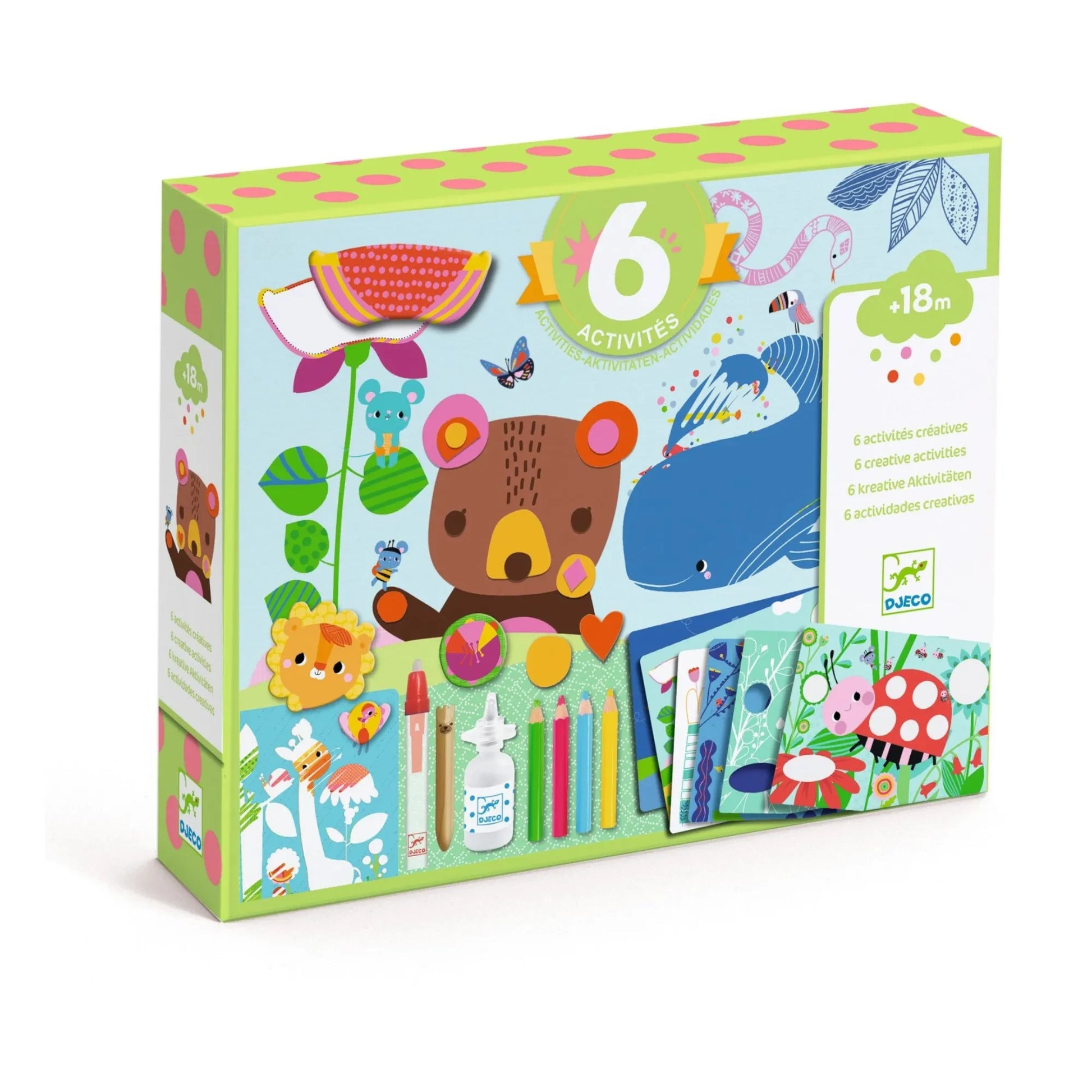 Djeco - Mouse And Friends Multi-Activity Set