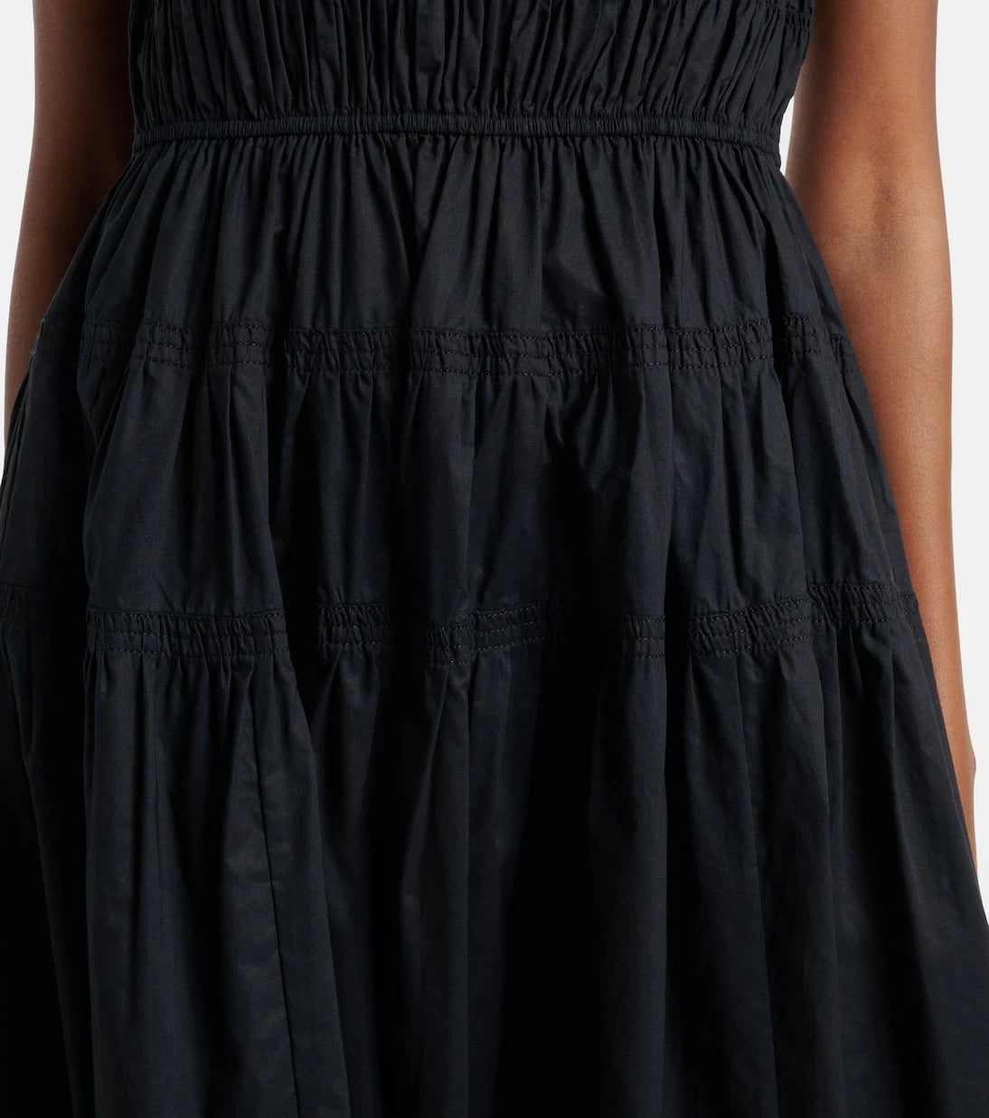 Dôen - Melie cotton poplin midi dress