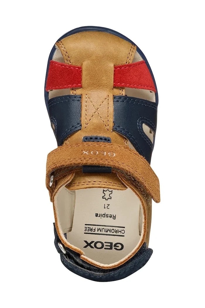 Детски сандали от кожа Geox