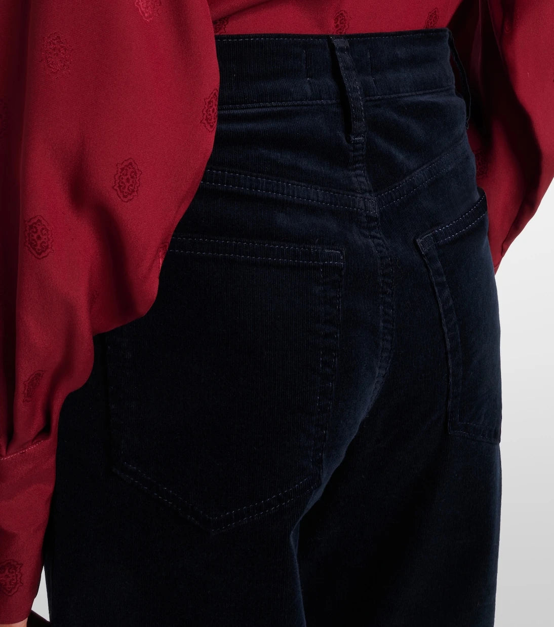 Frame - Le Slim Palazzo high-rise wide-leg jeans