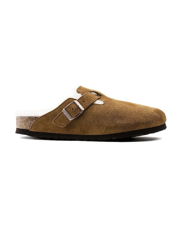Велурени чехли Birkenstock Boston