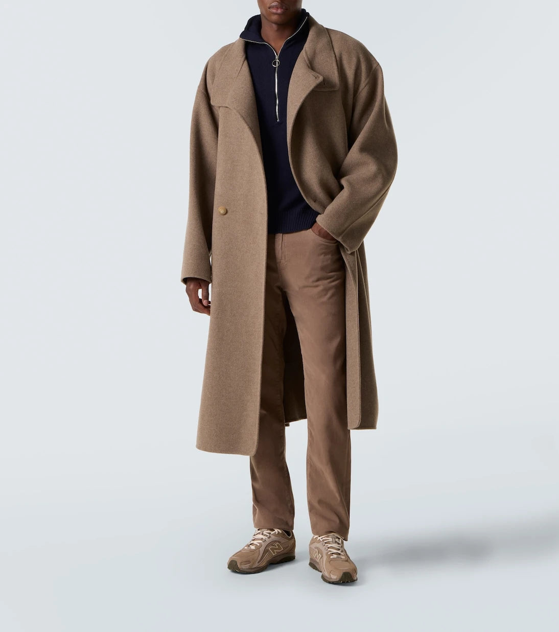 Frame - بنطلون L'Homme Slim بقصة ضيقة وخصر متوسط الارتفاع