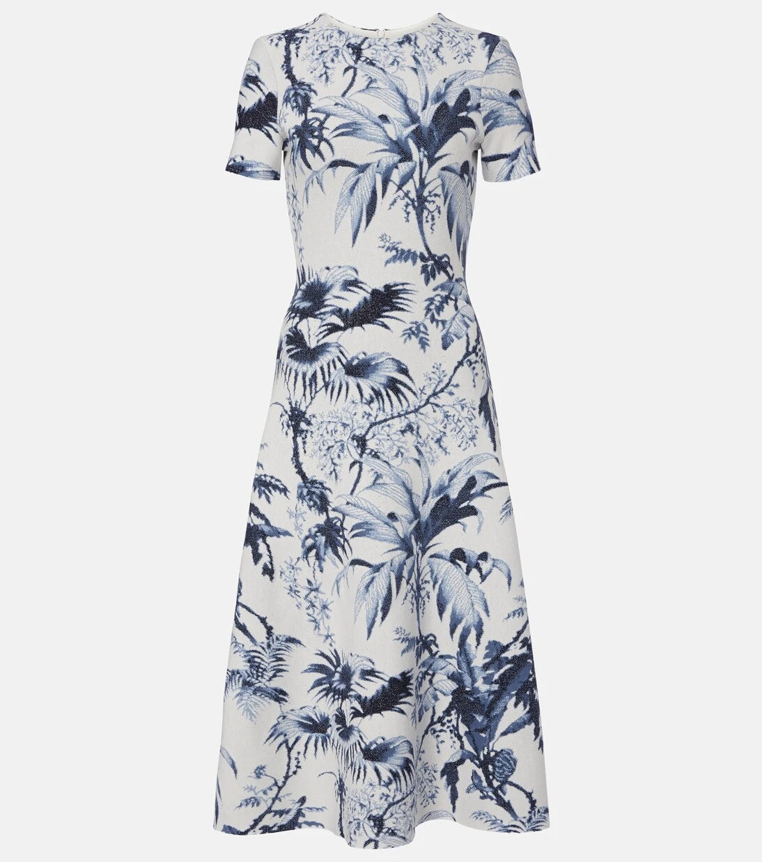 Oscar de la Renta - فستان كوكتيل مطبوع