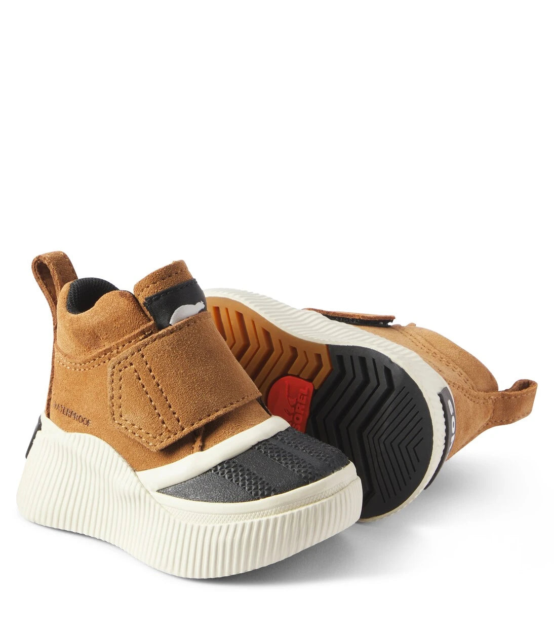 Sorel Kids - حذاء Out N About IV Strap الجلدي برقبة