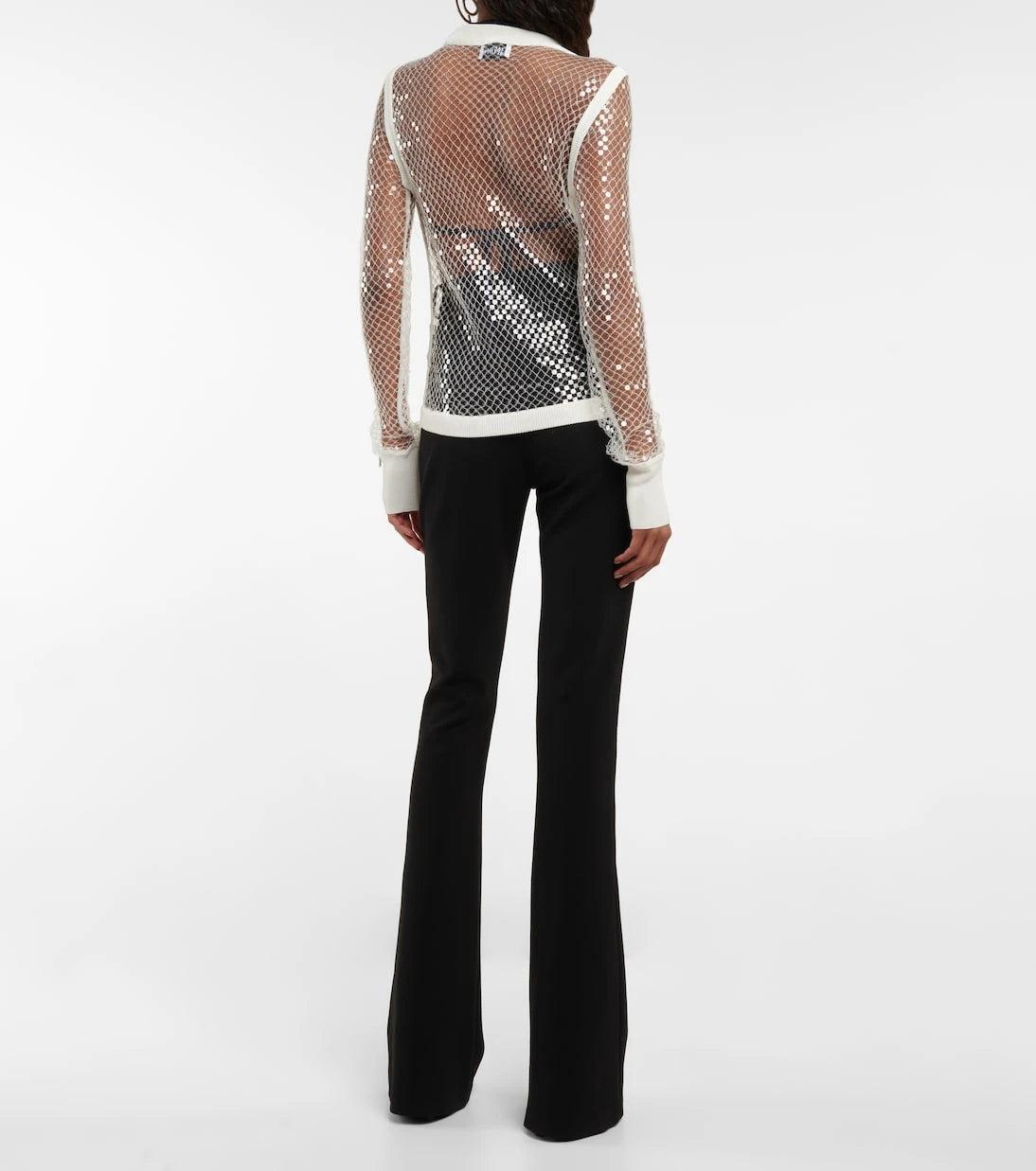 Jean Paul Gaultier - Sequined net top
