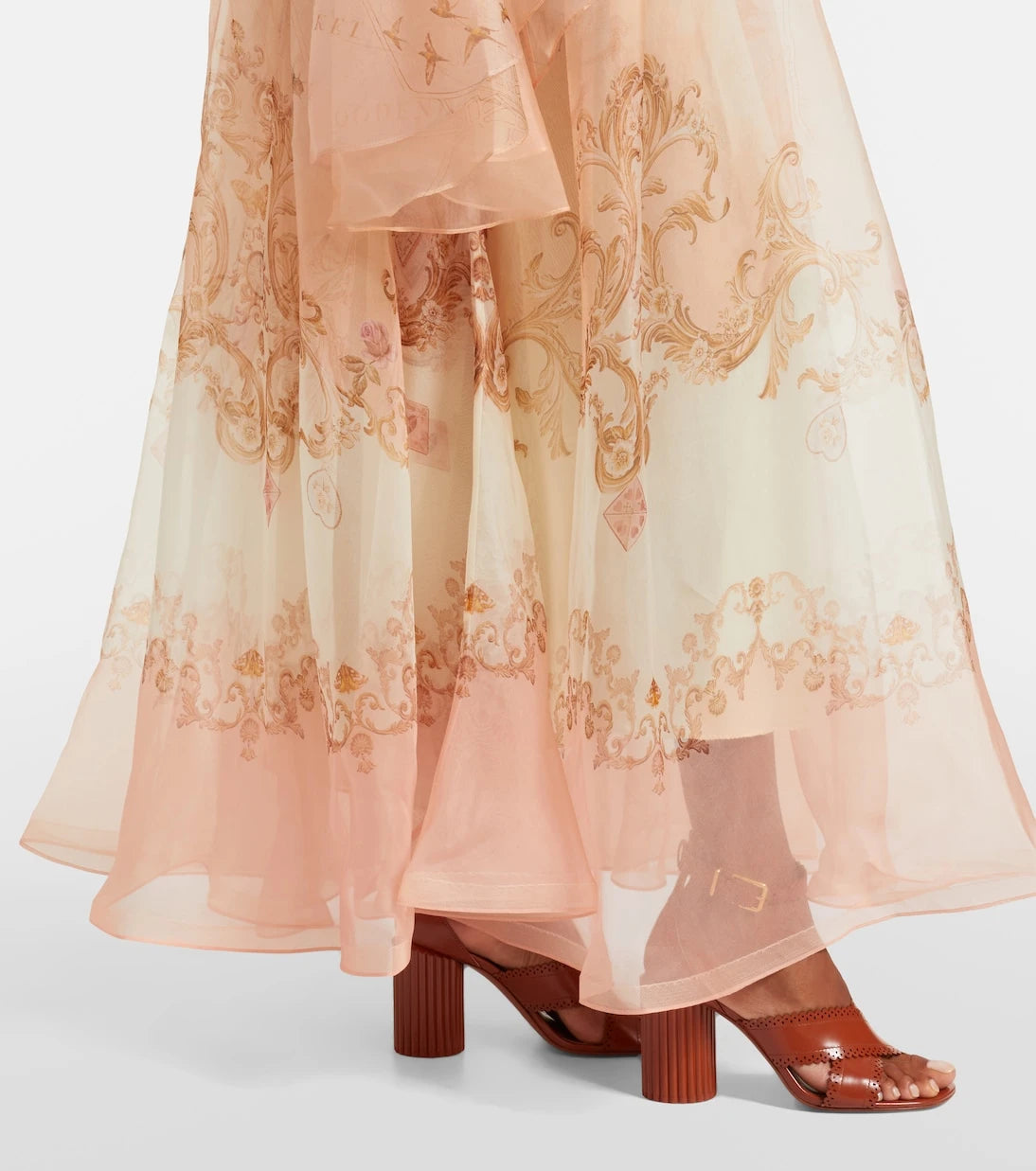 Zimmermann - Hypnotic printed silk gown