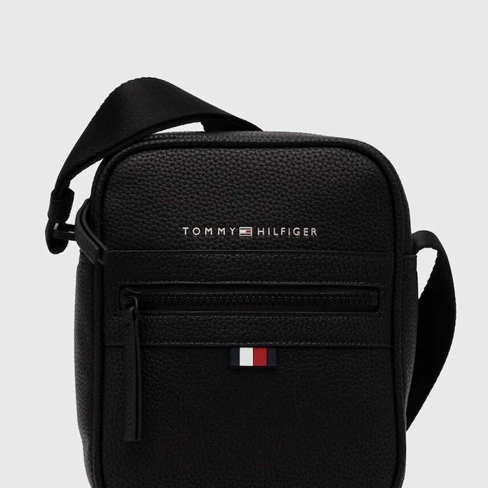 Кожена чанта през рамо Tommy Hilfiger