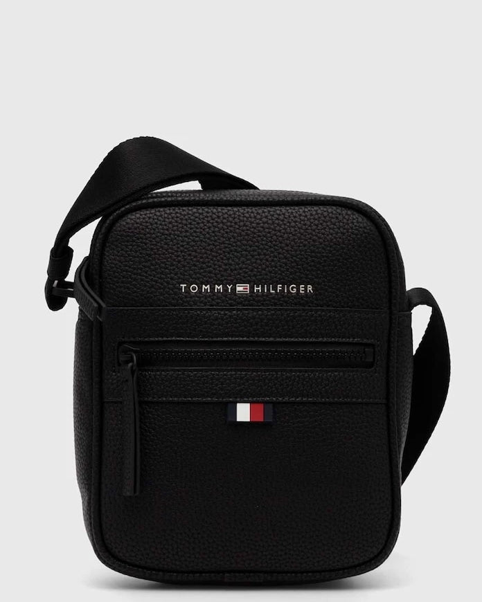 Tommy Hilfiger Deri Omuz Çantası