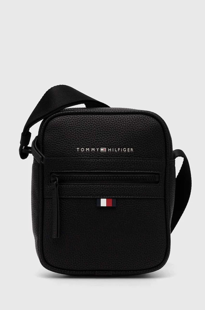 Кожена чанта през рамо Tommy Hilfiger