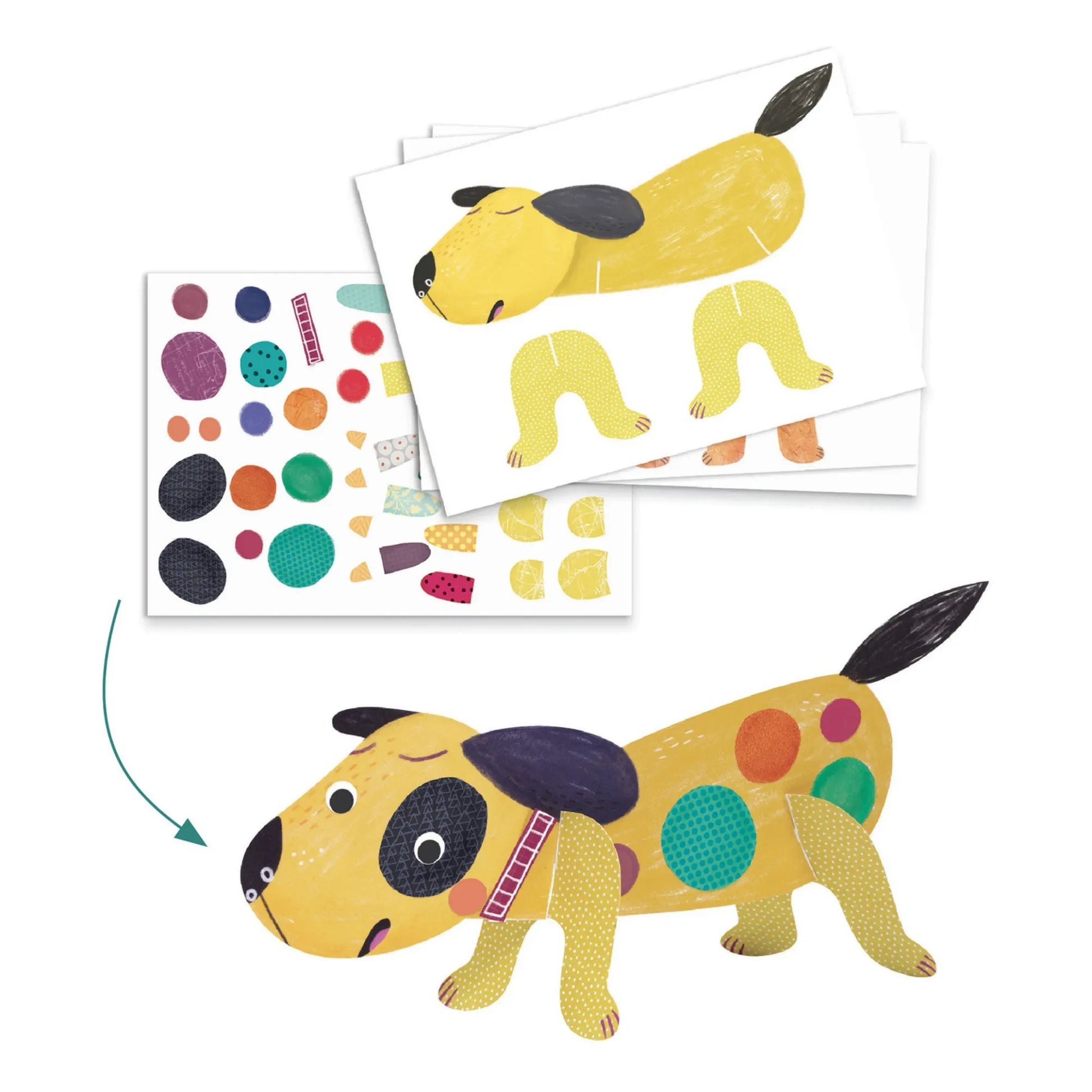 Djeco - Animals and Their Homes Multi-Activity Box
