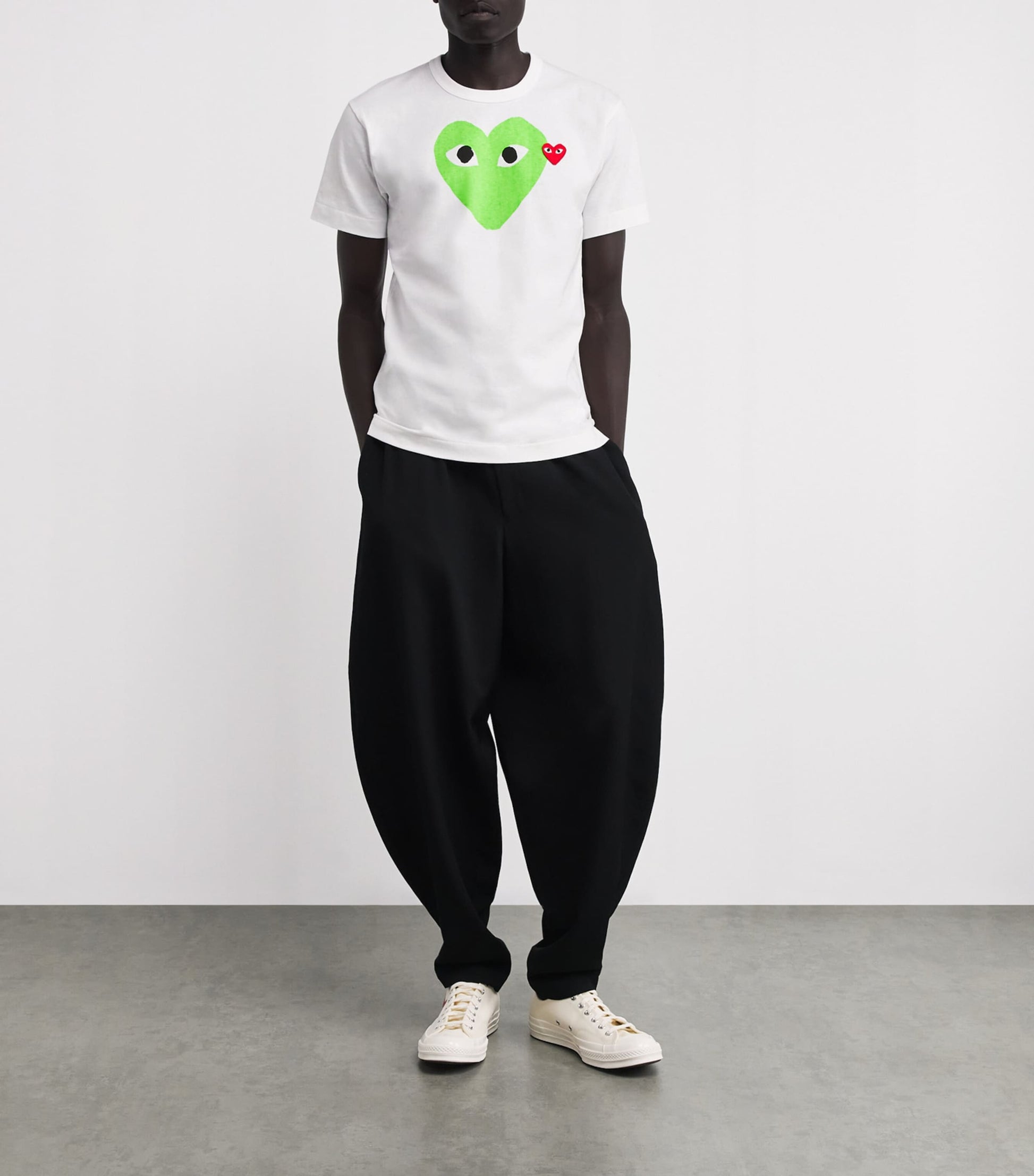 Comme Des Garçons Play Heart Logo T-Shirt