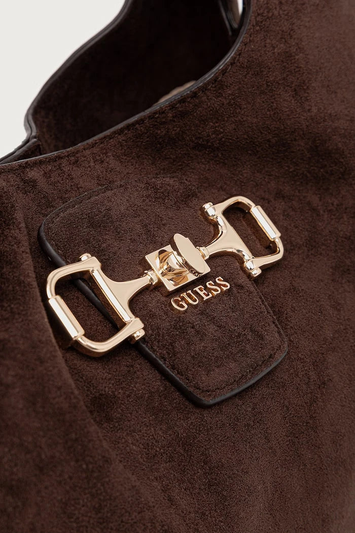 Guess kadın suni süet tote çanta SUNSET