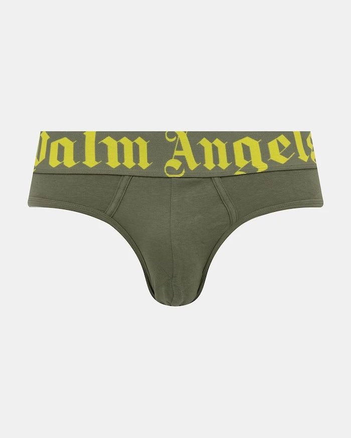 Palm Angels Erkek Pamuklu Slip 2'li