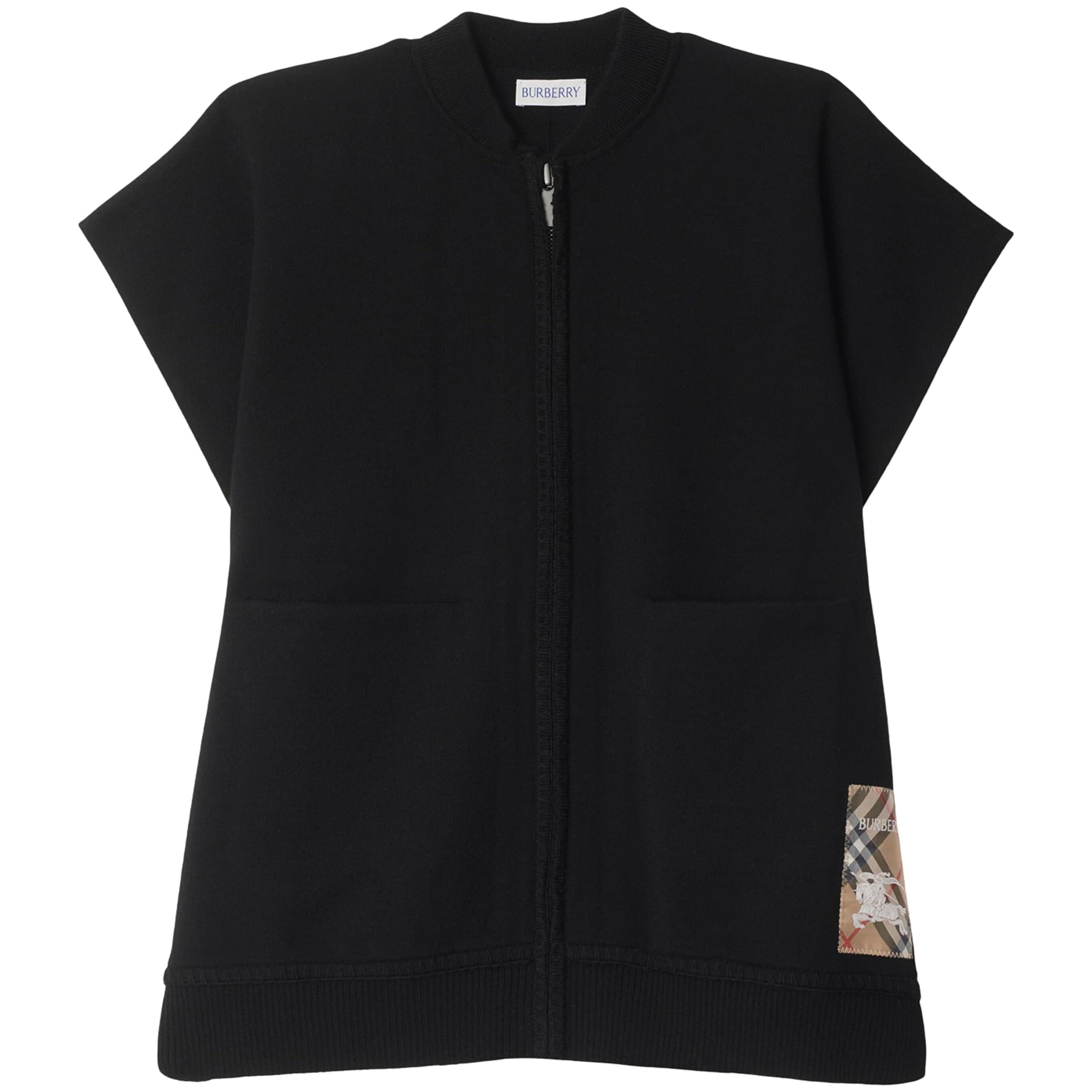 Burberry Kids Wool-Blend EKD Cape (3-14 Years)