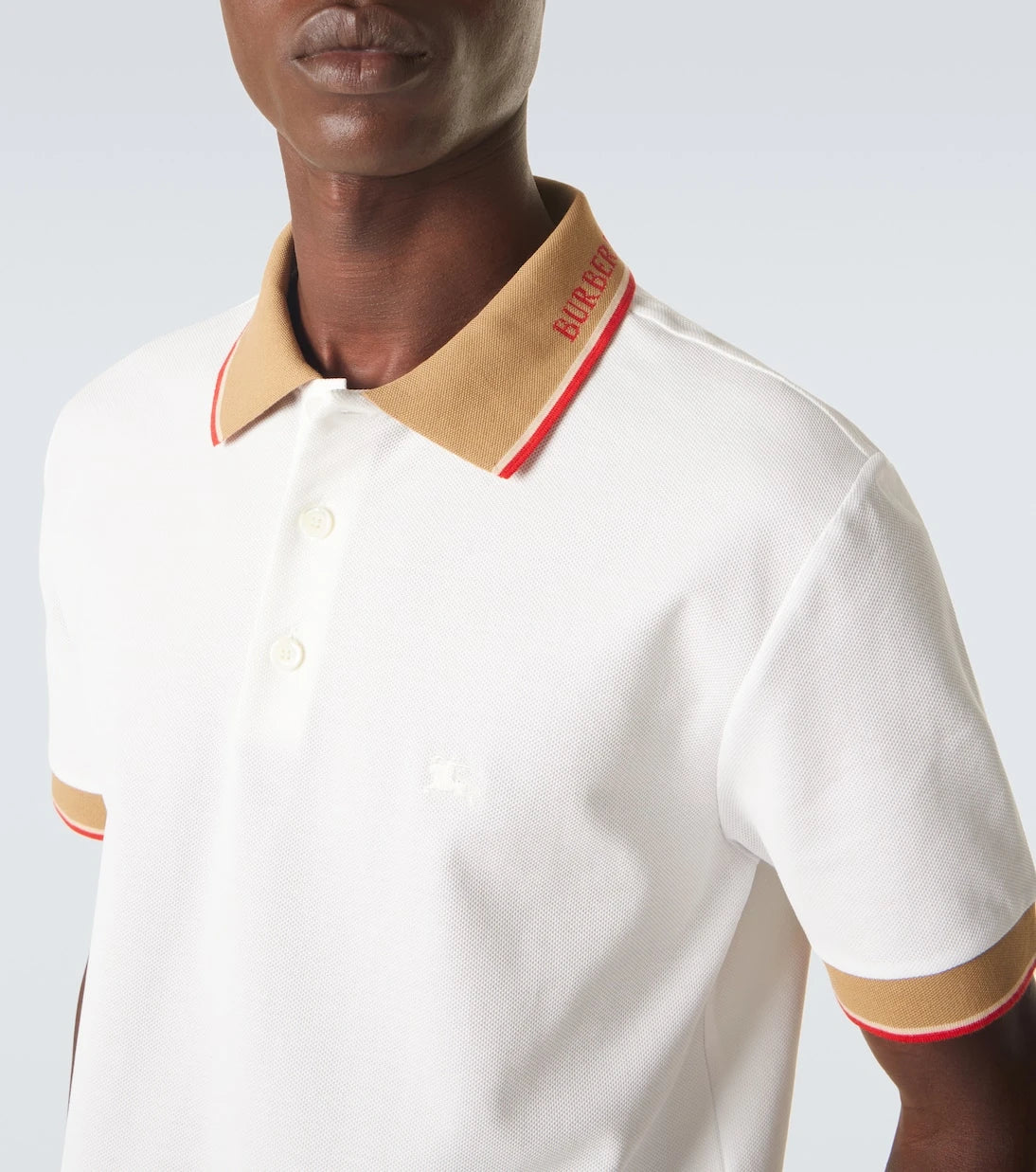 Burberry - Evan cotton polo shirt