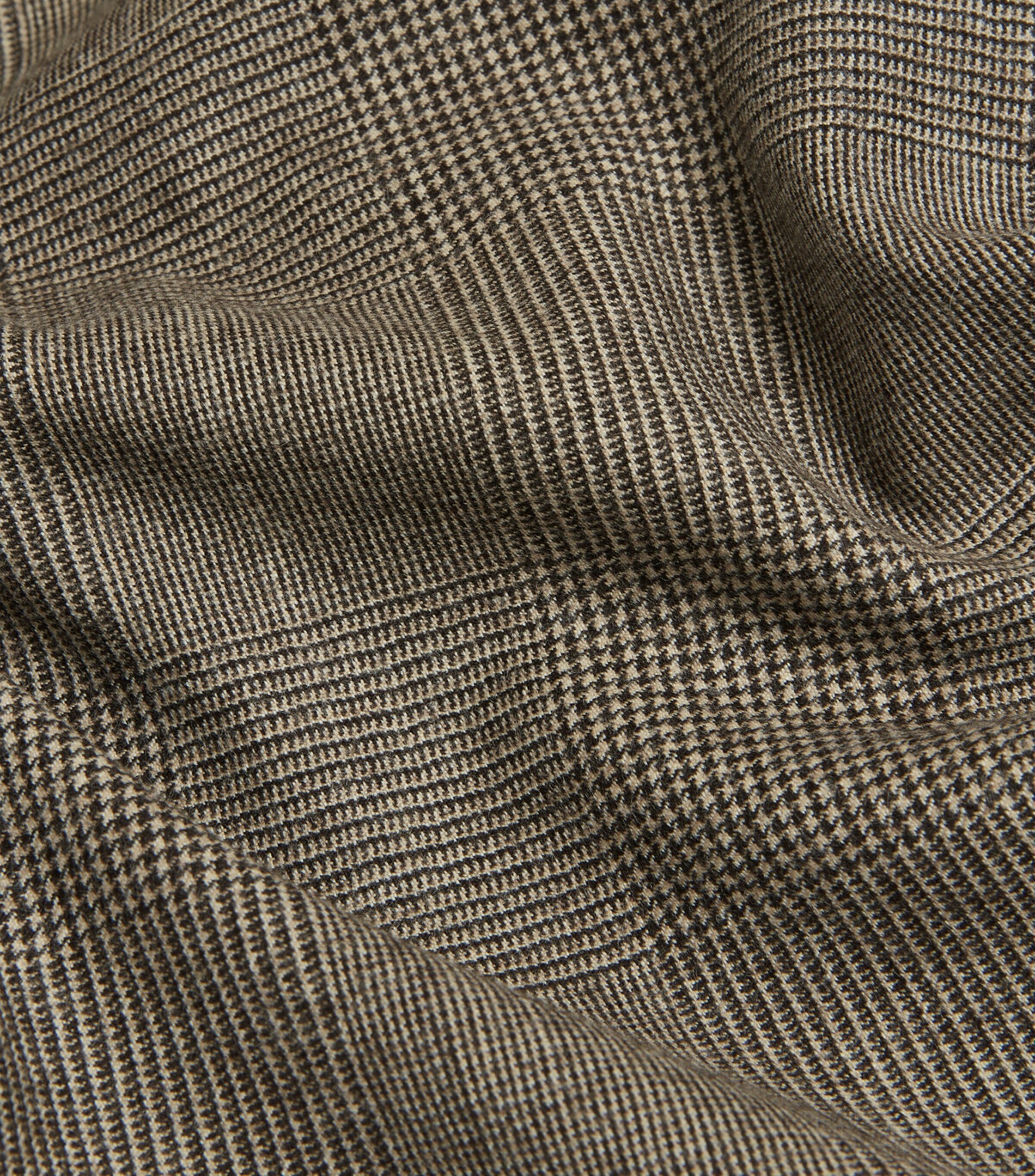 Dunhill Brown Wool Glen Check Bourdon Blazer