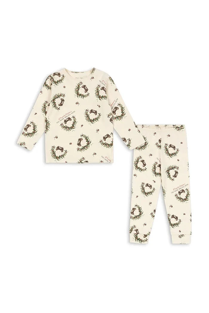 Детска пижама Konges Sløjd BASIC BLOUSE/PANTS SET GOTS