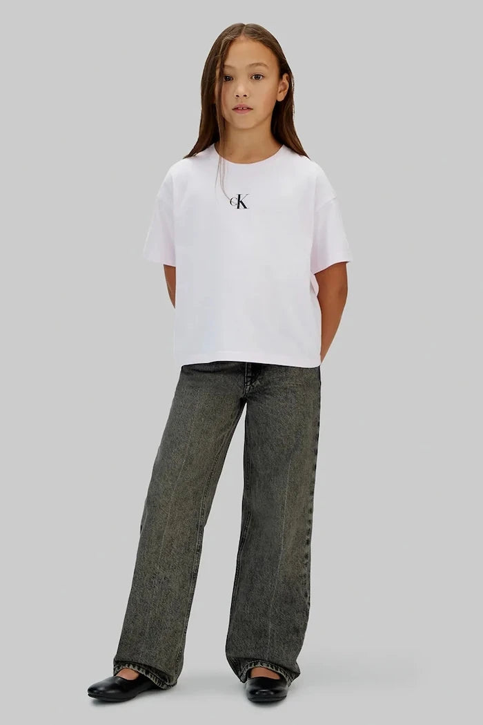 Детска памучна тениска Calvin Klein Jeans