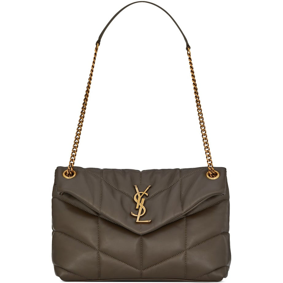 Green Small Loulou Puffer Shoulder Bag
