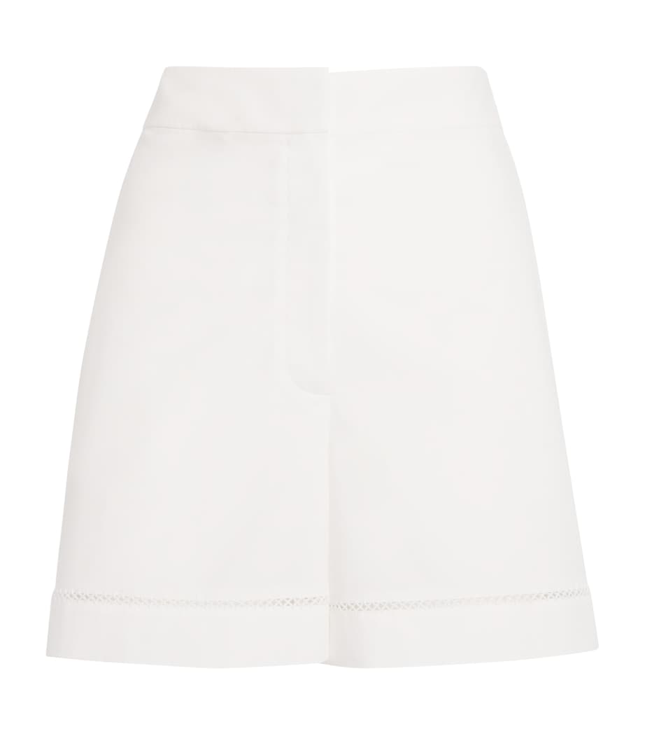 White Eyelet Shorts