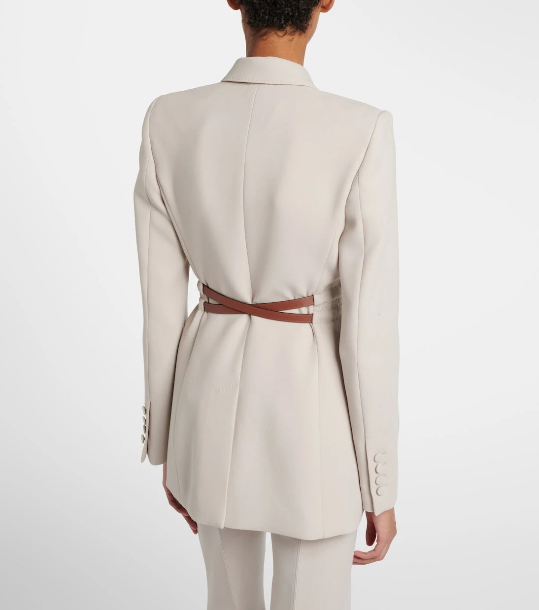 Gabriela Hearst - Belted wool blazer