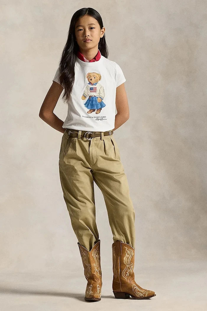 Детска памучна тениска Polo Ralph Lauren