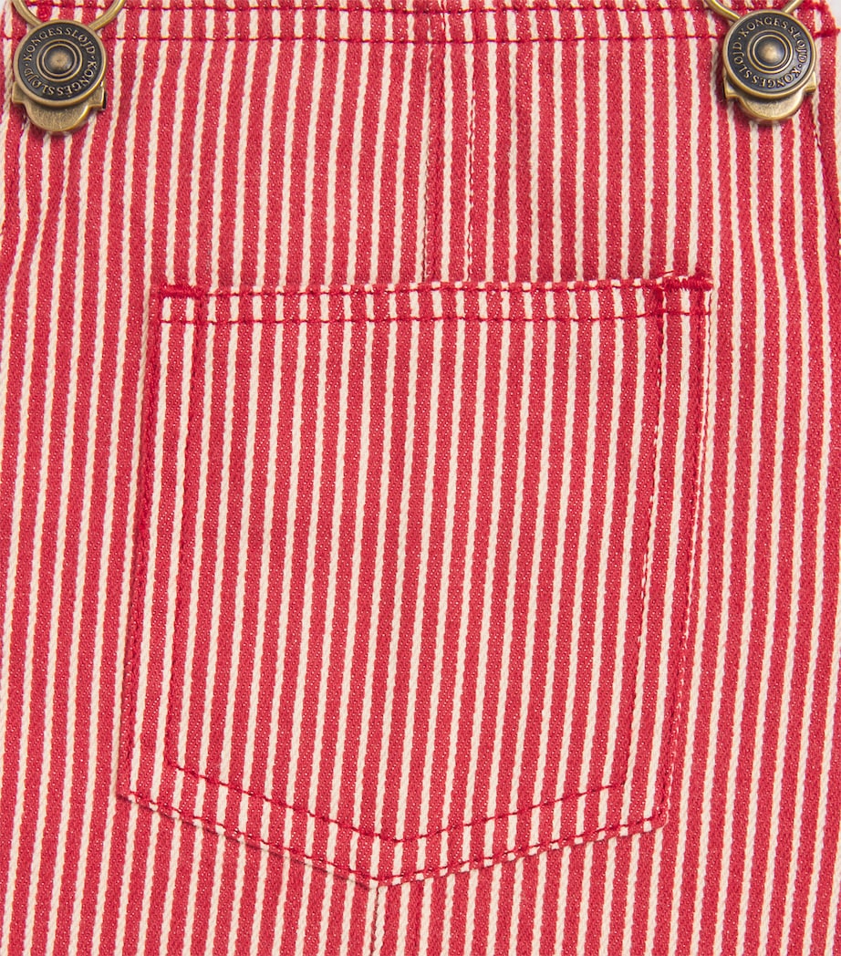 Denim Stripe Overall Dress (12 Months-4 Years)