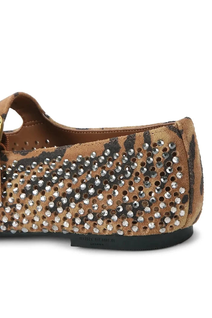 Kurt Geiger London балеринки от велур Mayfair Ballet Flat