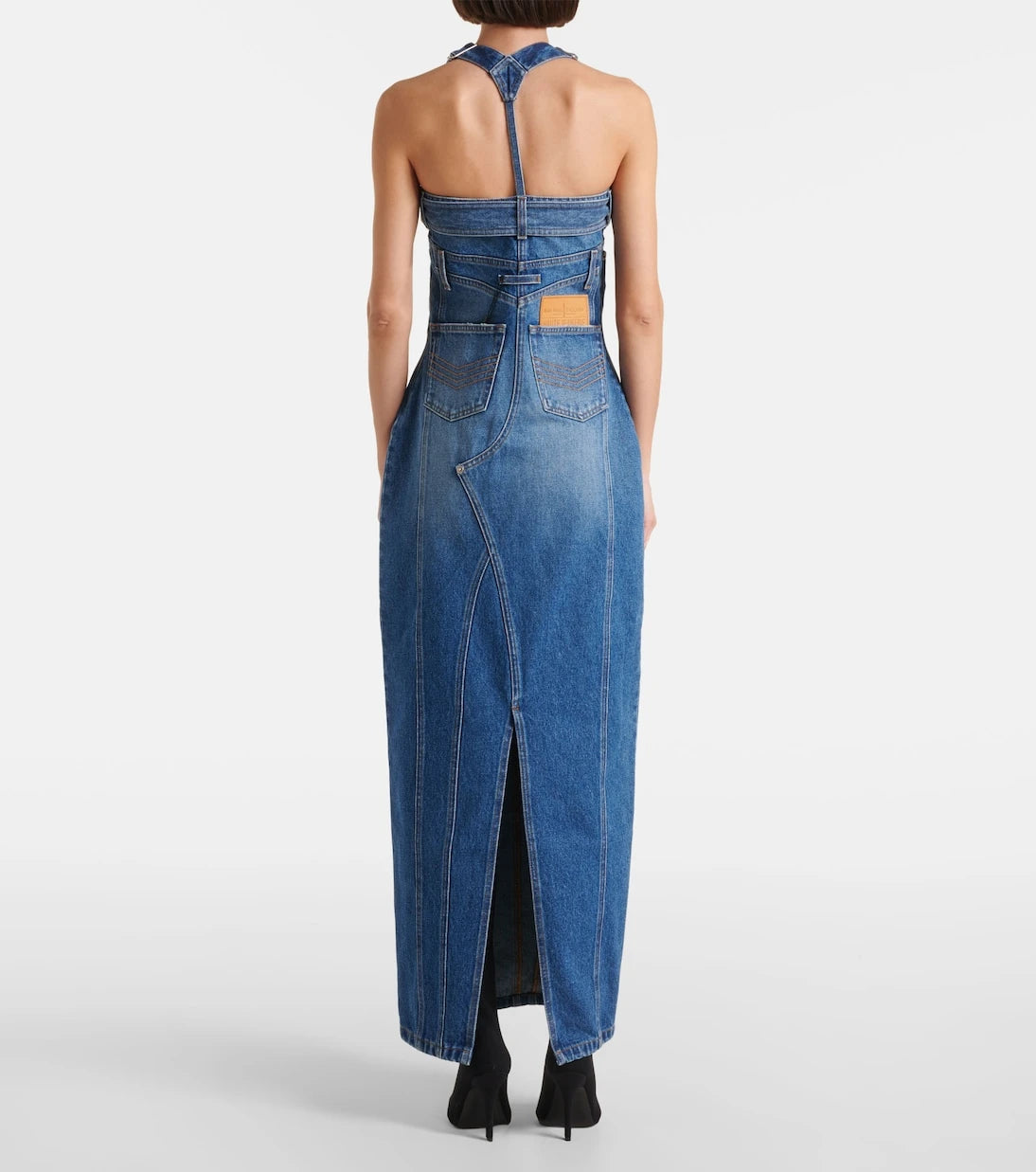Jean Paul Gaultier - Denim maxi dress