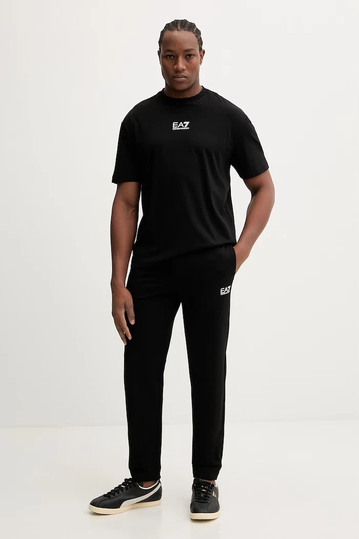 Памучна тениска EA7 Emporio Armani