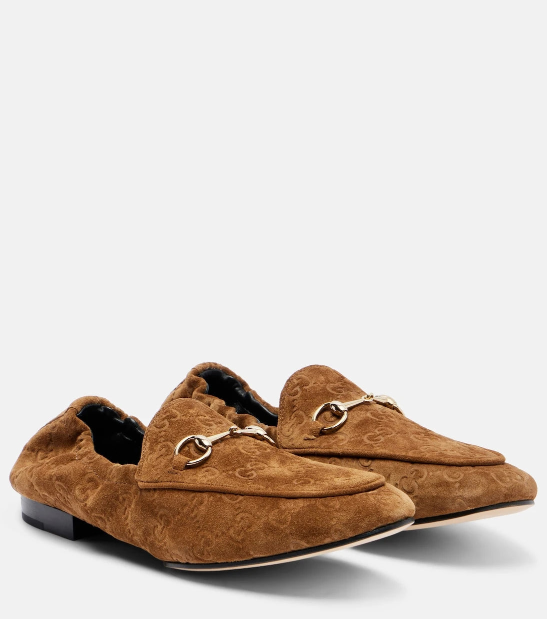 Gucci - Jordaan Doria suede loafers