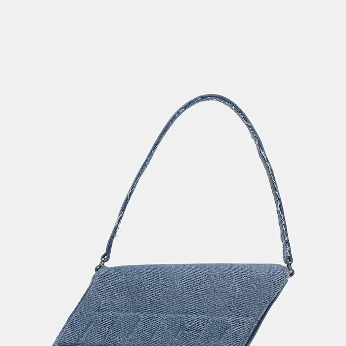 HUGO Blue чанта дамска от деним Ulani D_Shoulder Bag
