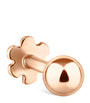 Rose Gold Ball Threaded Stud Earring (3mm)
