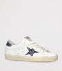 White Leather Super-Star Sneakers